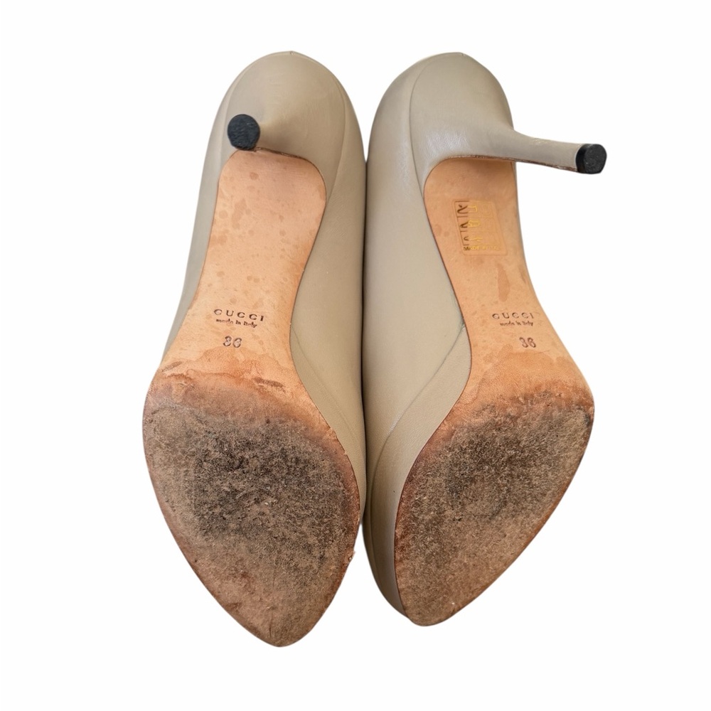 Gucci‎ Classy Cream Pumps - Picture 6 of 8